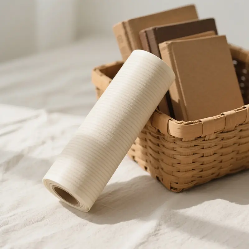 Película decorativa de PVC de madeira de madeira duradeira