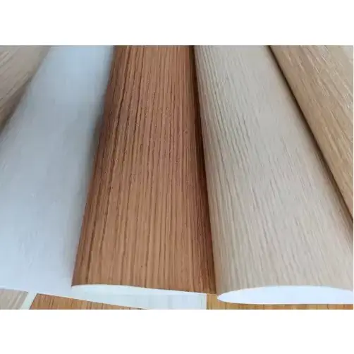 Folla de membrana de película de pvc de nogueira de pira de vacuum para película de portas