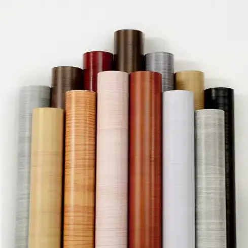 Película de renovación de mobles de grans de madeira PVC impermeable